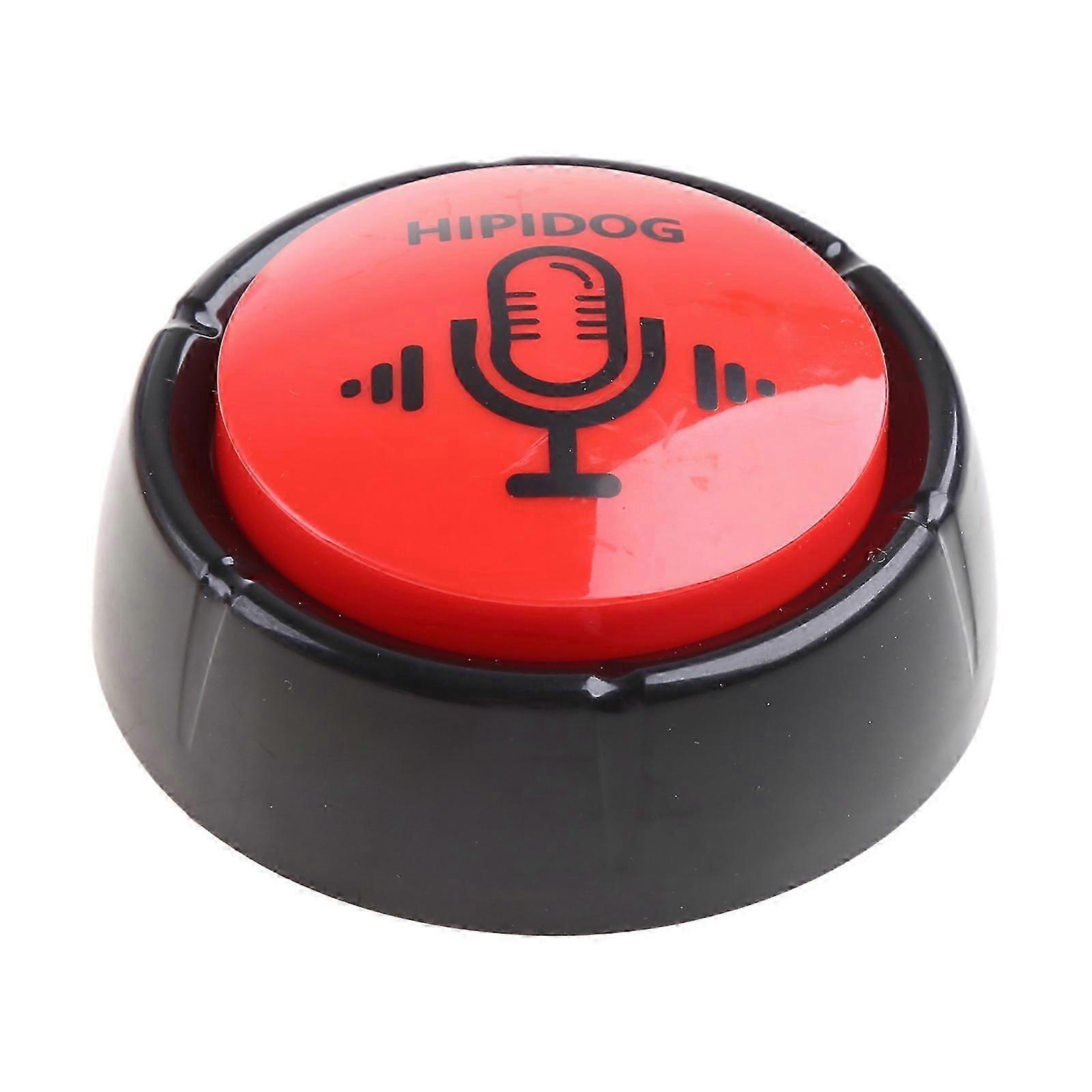 Pet Training Bells Dog Call Bell for Feeding Going Out Potty Training Communication Device Easy to Hit Large Flat Button