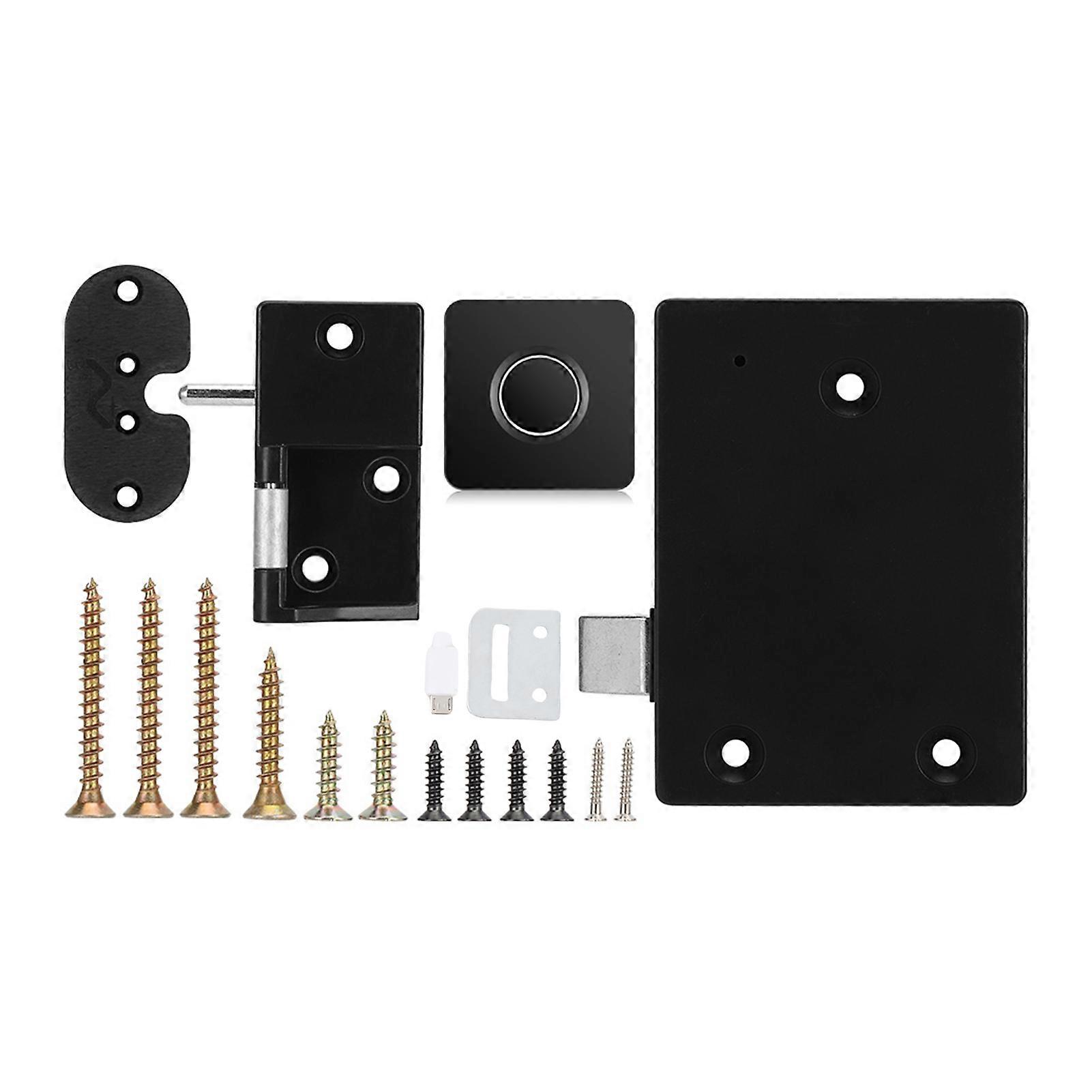 Smart Biometric Fingerprint Lock for Home Office Drawer Cabinet Wardrobe Anti-theft Keyless