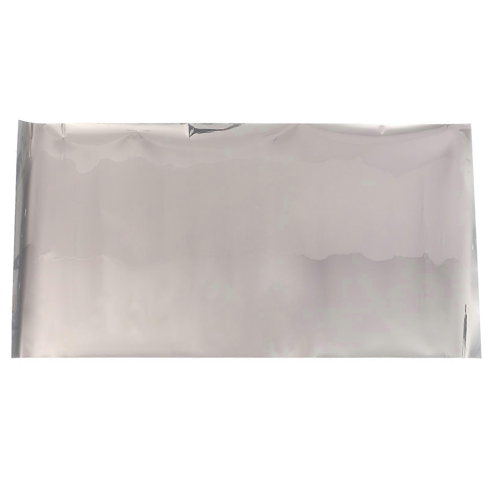 Window Blackout Film One Way Window Film For Home Use Rectangle Shape Ice Reflection 1Set