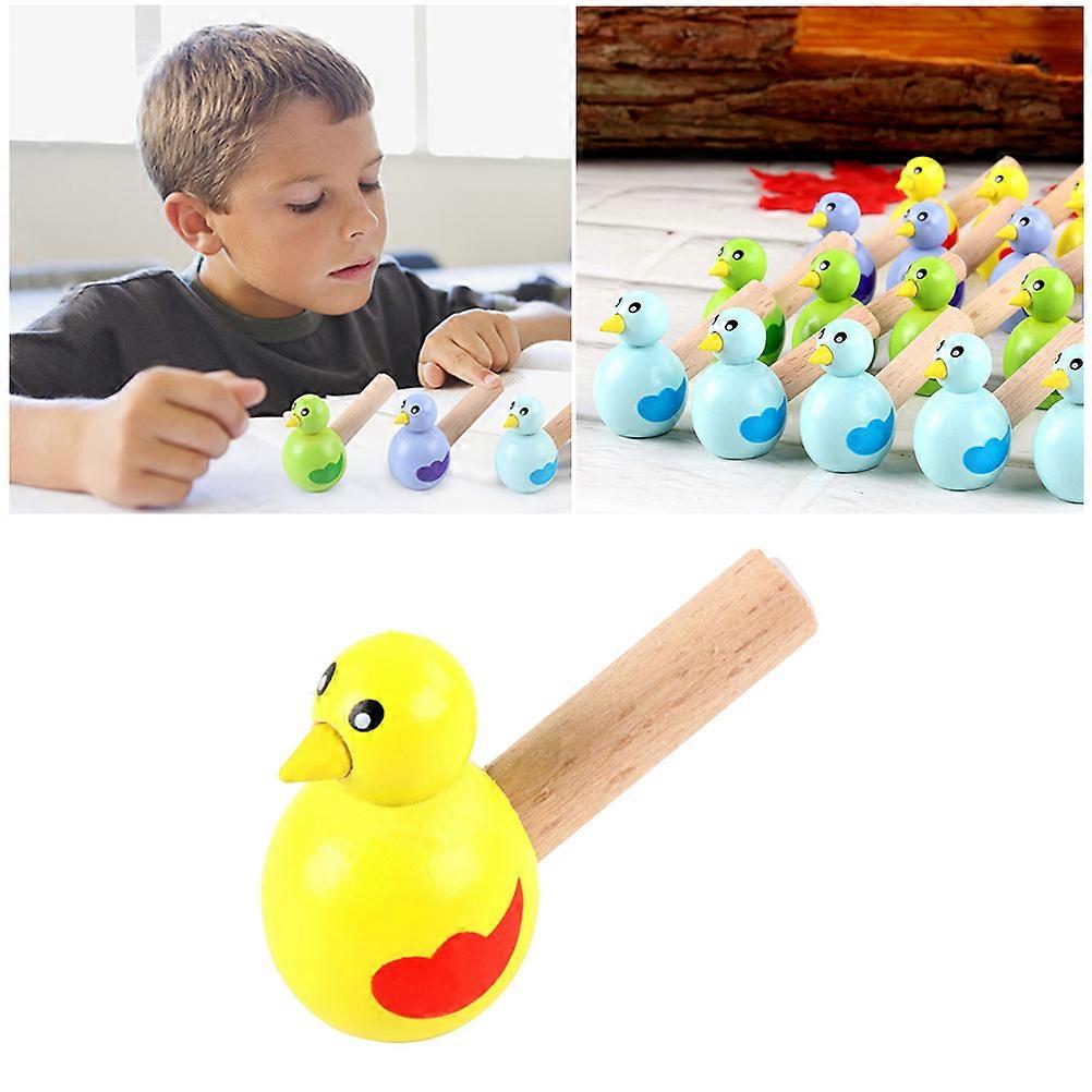 Fischietti colorati giocattolo per bambini divertimento intrattenimento tifo multi colorato uccello a forma di 1 confezione