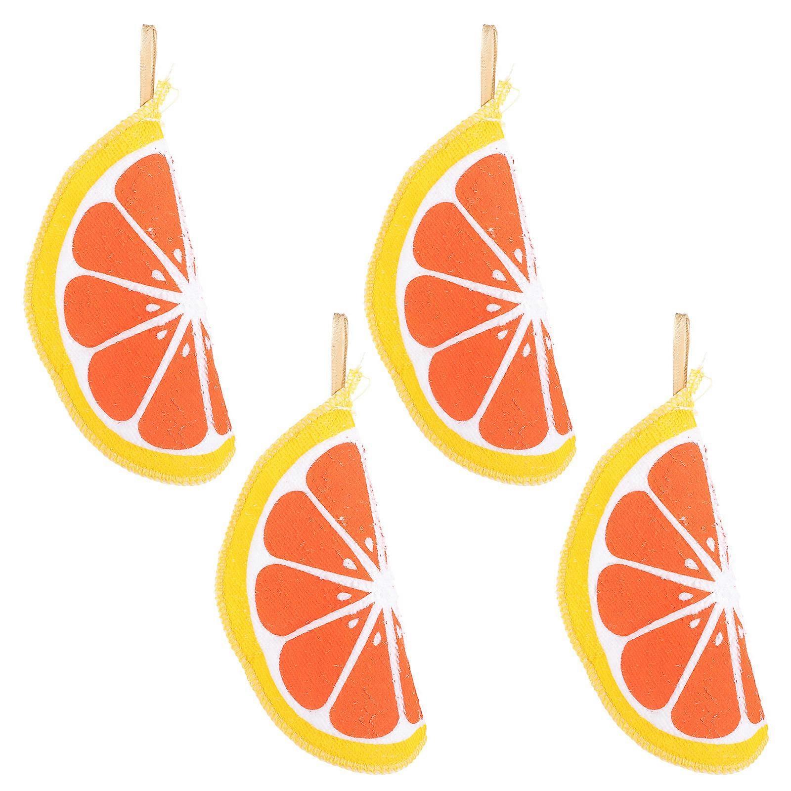 Hanging Storage Kitchen Towel Absorbent Reusable Hand Towel 20X20X0.5CM 4Pcs
