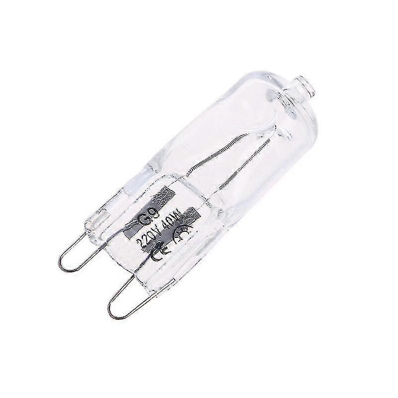 10pcs/lot G9 Base Bright Halogen Light Bulb 40w 230v Suitable for Various Brands