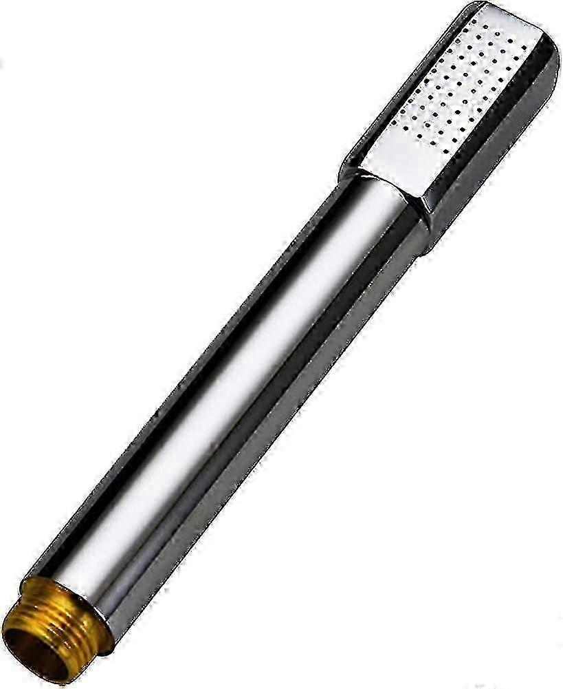 Mini Universal Handheld Shower Head Brass Chromed Showerhead (square) for Various Brands