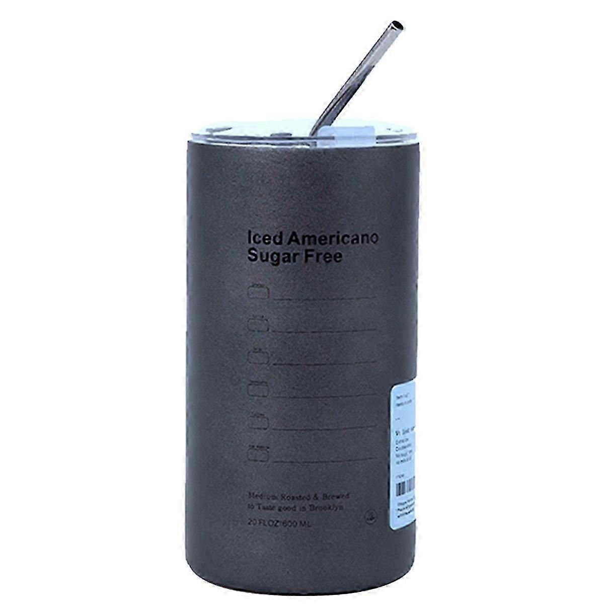 Tazza da caffè in acciaio inossidabile argento