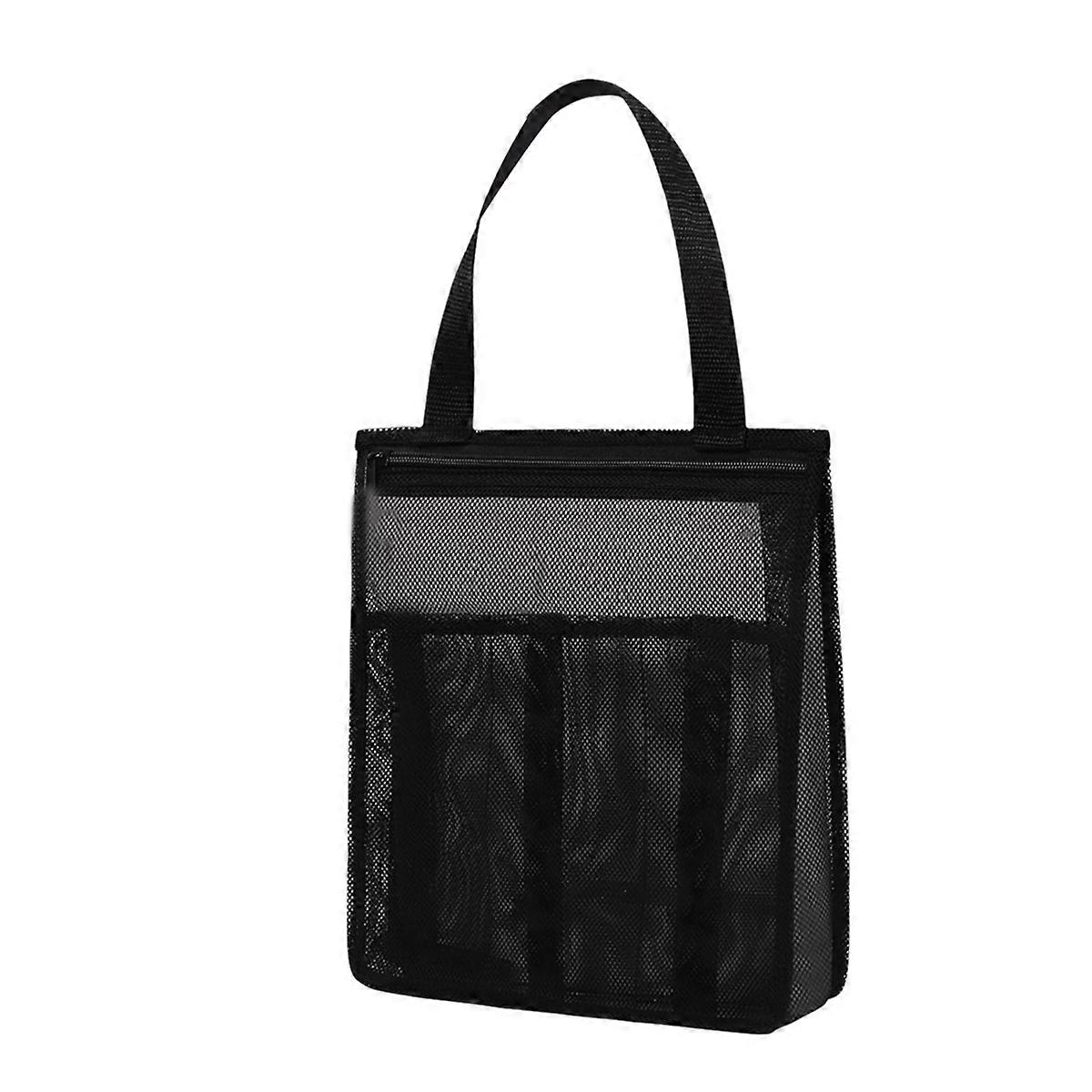 Portable Mesh Shower Bag, Bathroom Shower Bag ,Beach Net Bag for Gym Travel Camp