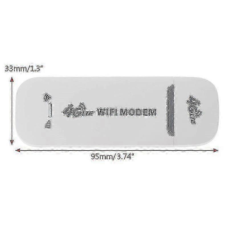 Unlocked 4G LTE USB Modem Mobile Wireless Router WiFi Hotspot SIM Card Slot
