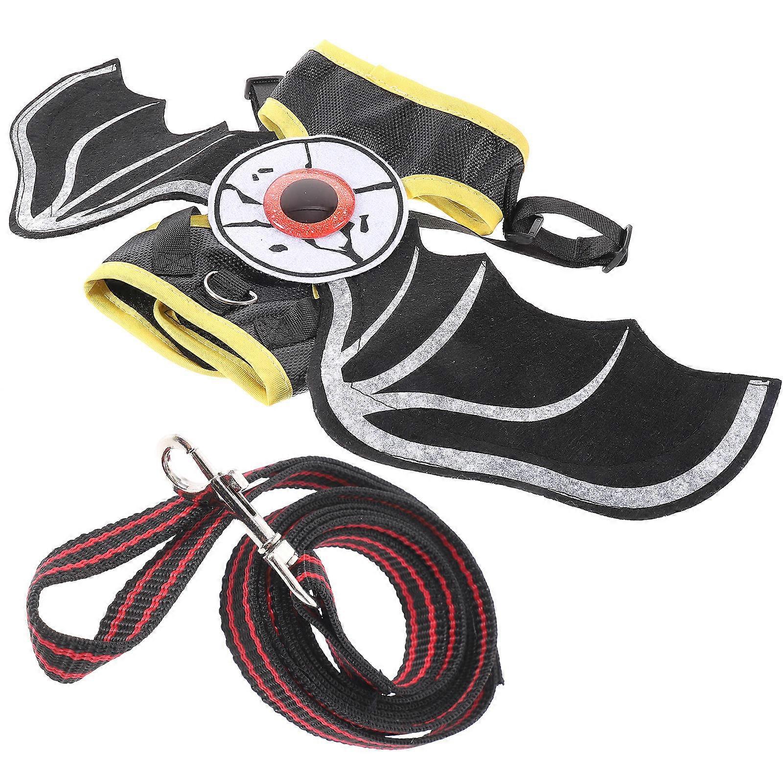 Pet Vest Harness Cat Walking Leash Multi 41x16x2cm Traction Control 1 Set