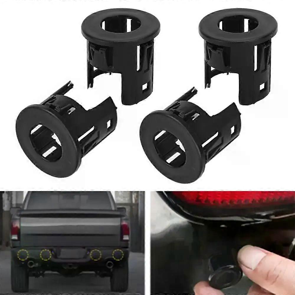 4pcs Reverse Parking Sensor Holder Support Bracket PDC Sensor Cover For Dodge Ram 1500 2014 2015 5LS52TZZAA