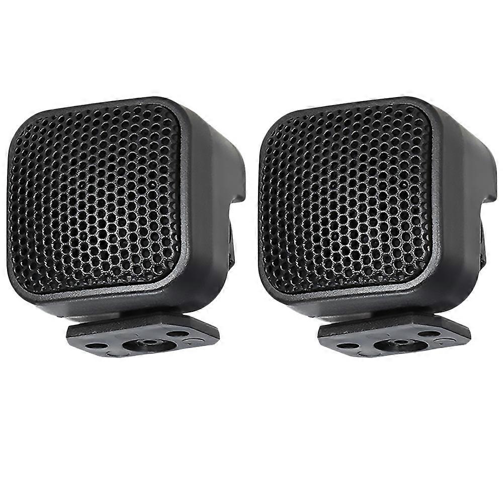 Dedicated Car Audio Speaker High-End Loudspeaker Car Accessories Black Metal Material High Pitch 1 Pair