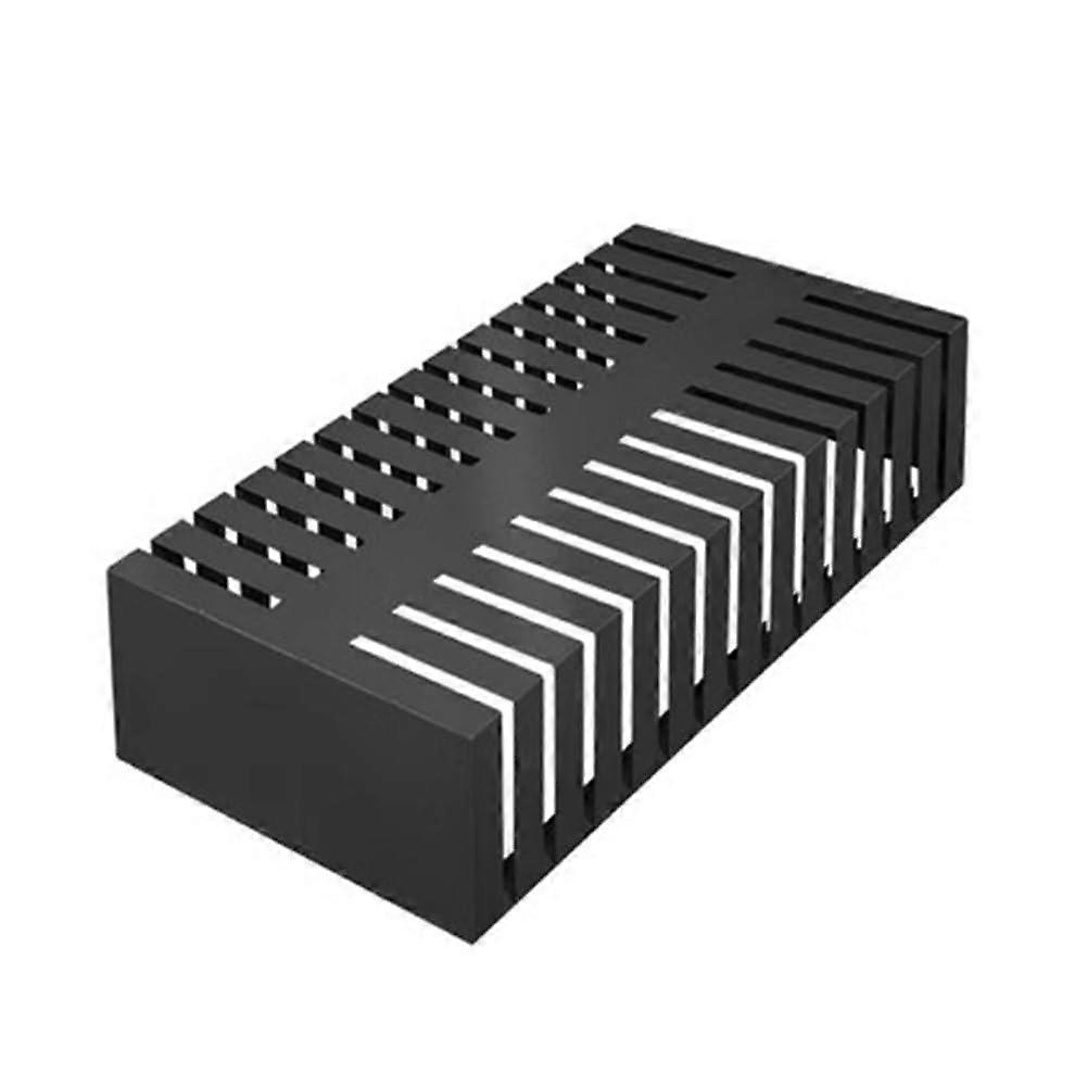Floor tile display stand Wood flooring shelf Large tile rack Doublesided Spacesaving (Black, 80x38x18cm)