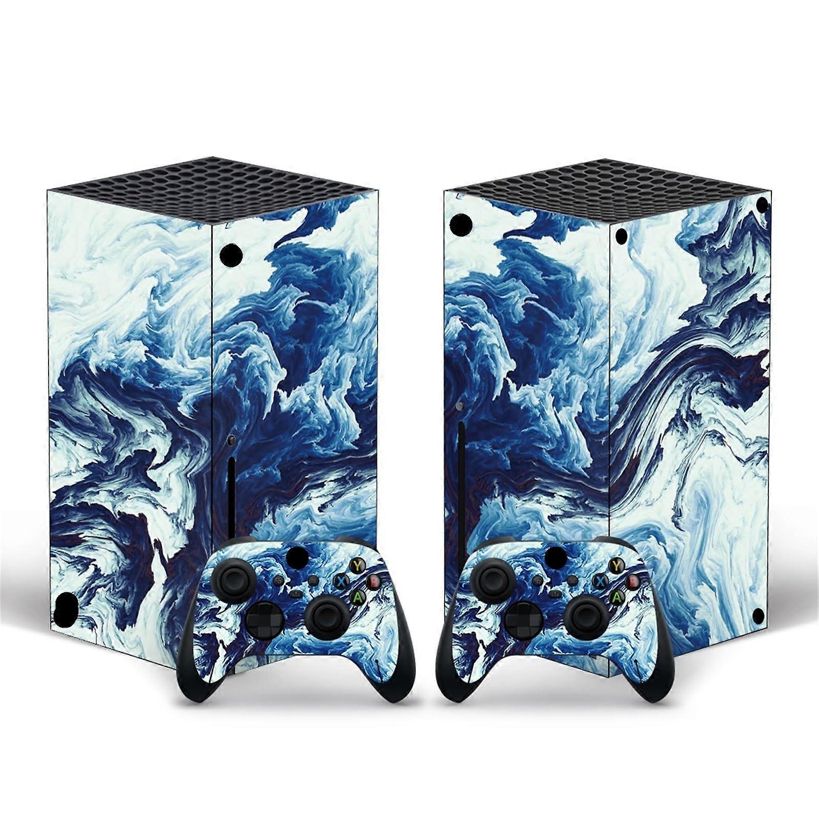 Vinyl Sticker Cover for Xbox Series X Console Cases Sticker with Two Wireless Controller Stickers 33076 Decal