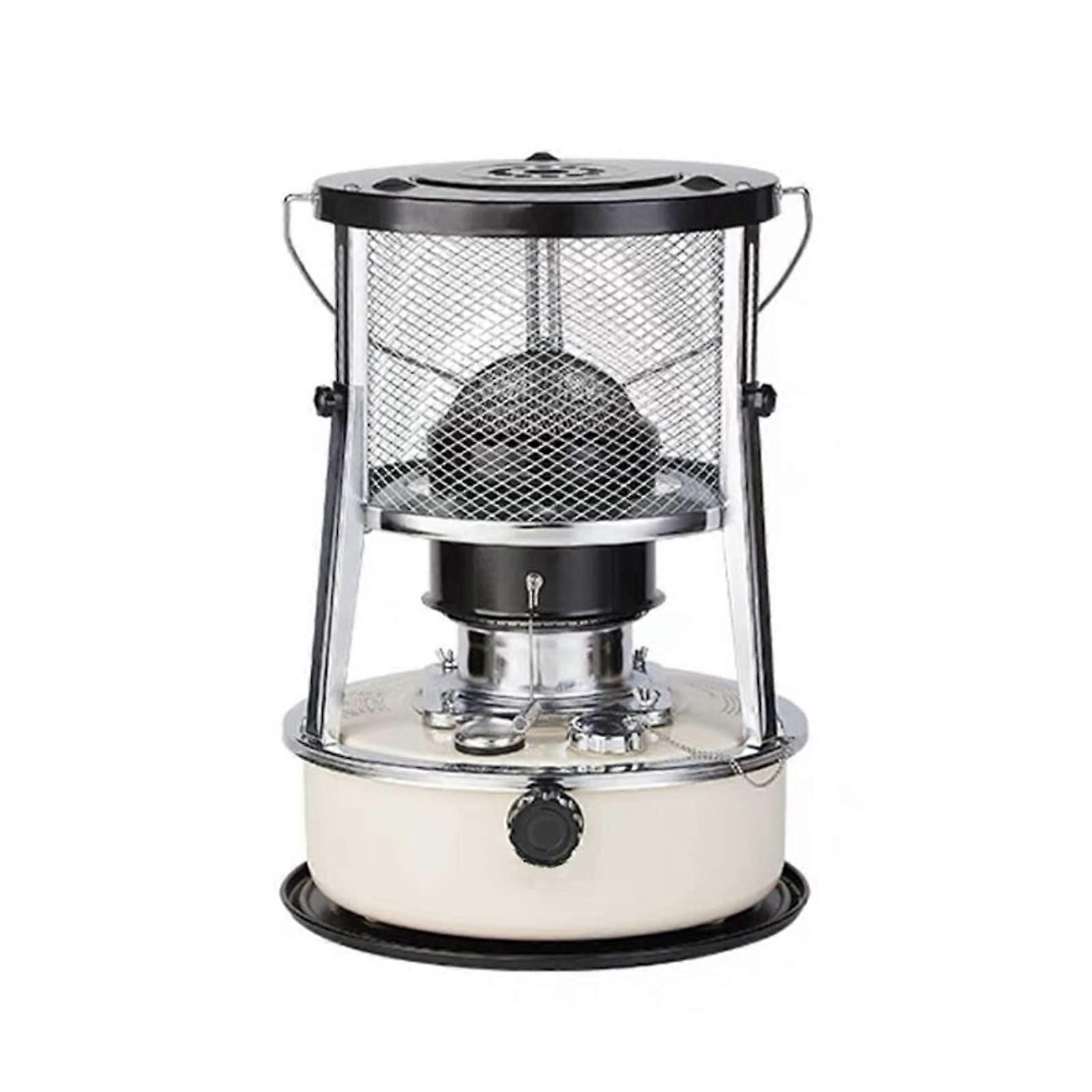 Kerosene Indoor Heater for Household, Portable Kerosene Camping Heater (Size : White)