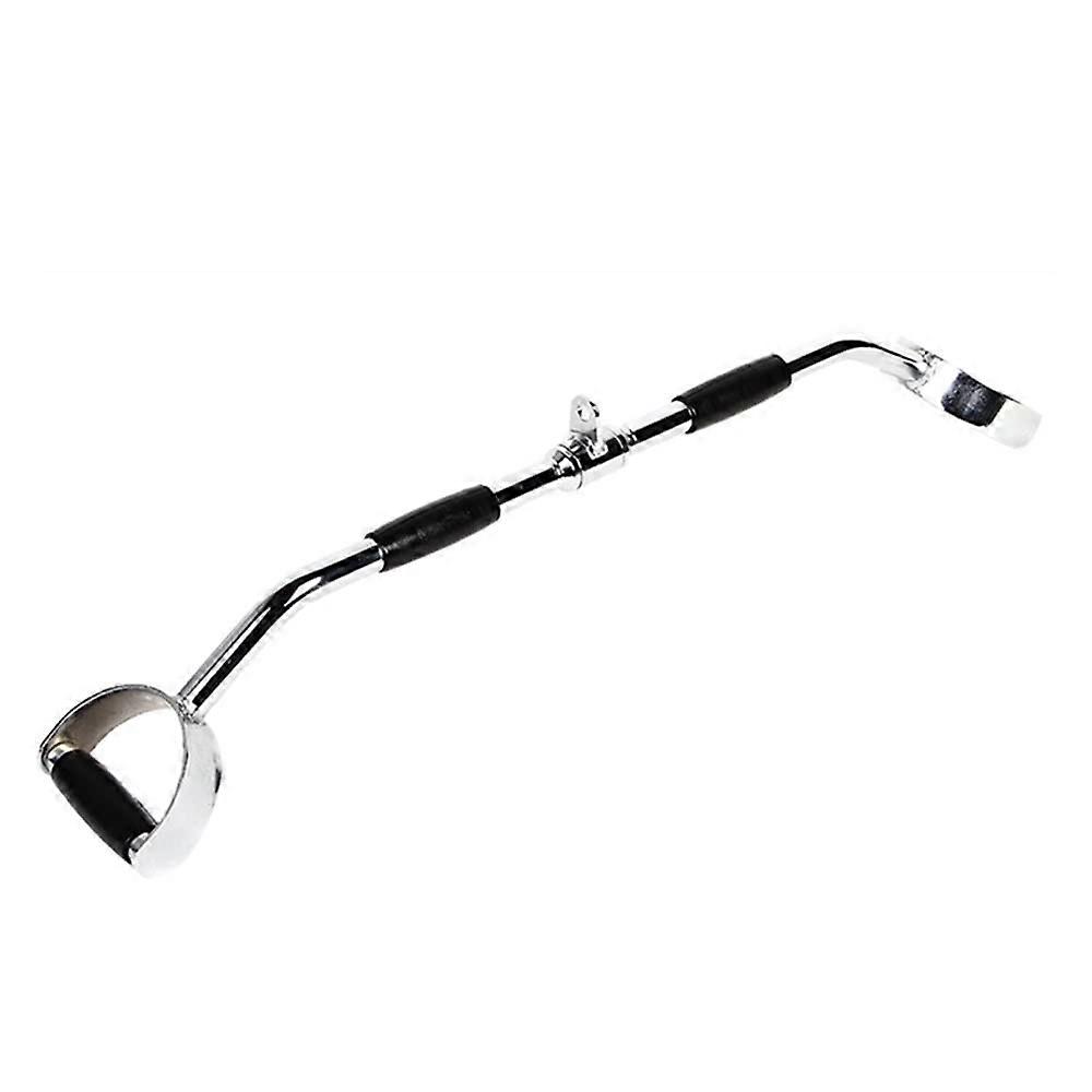 Lat Pull Bar Triceps Bar Hoof Handle Cable Pull Handle Fitness LAT Pull Bar Cable Pulls Bar for Gym Bodybuilding Strength Training (Size: 88 cm) 88cm