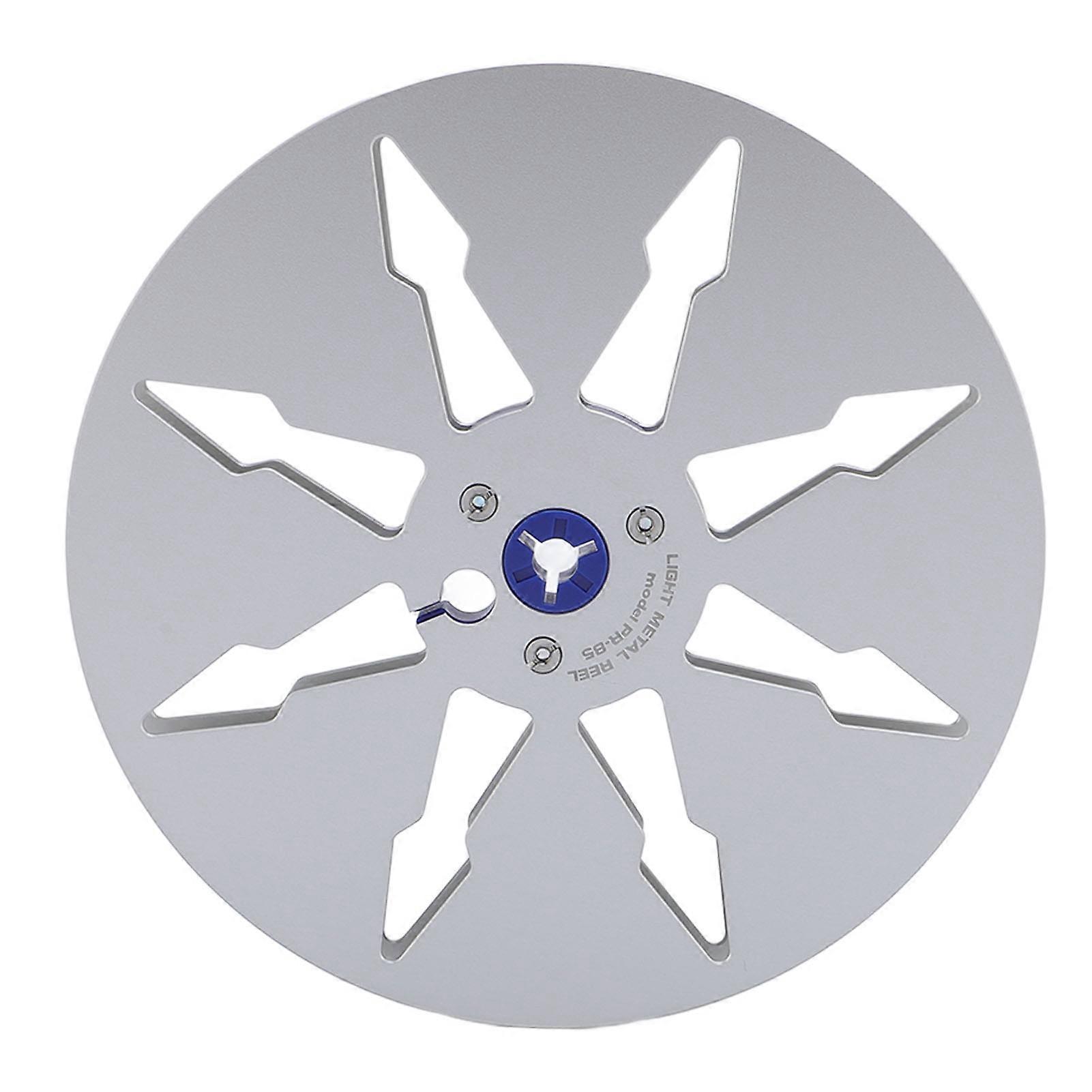 Silver 7" Aluminum Empty Tape Reel for ReVox Studer - Durable, Easy Install, Great Sound