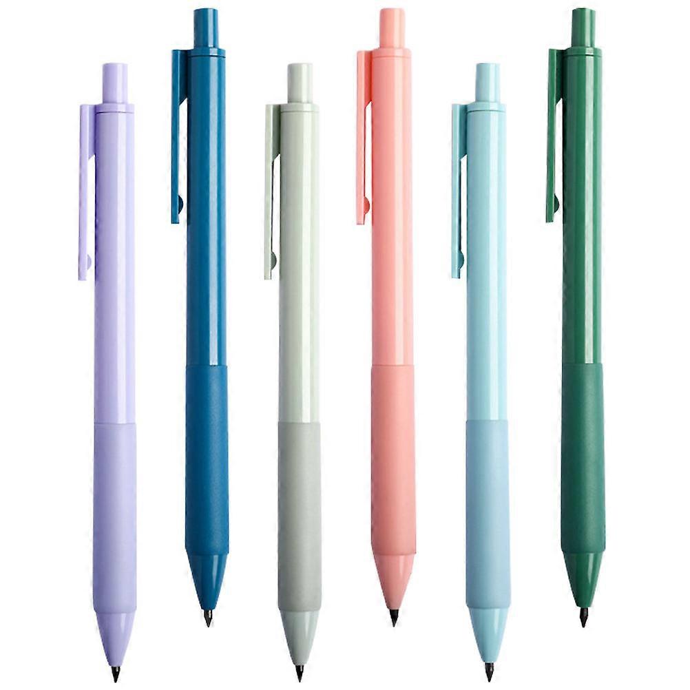 6pcs Everlasting Reusable Inkless Erasable Pencils for Artists, Teachers & Students – No Sharpening Needed for Drawing & Drafting