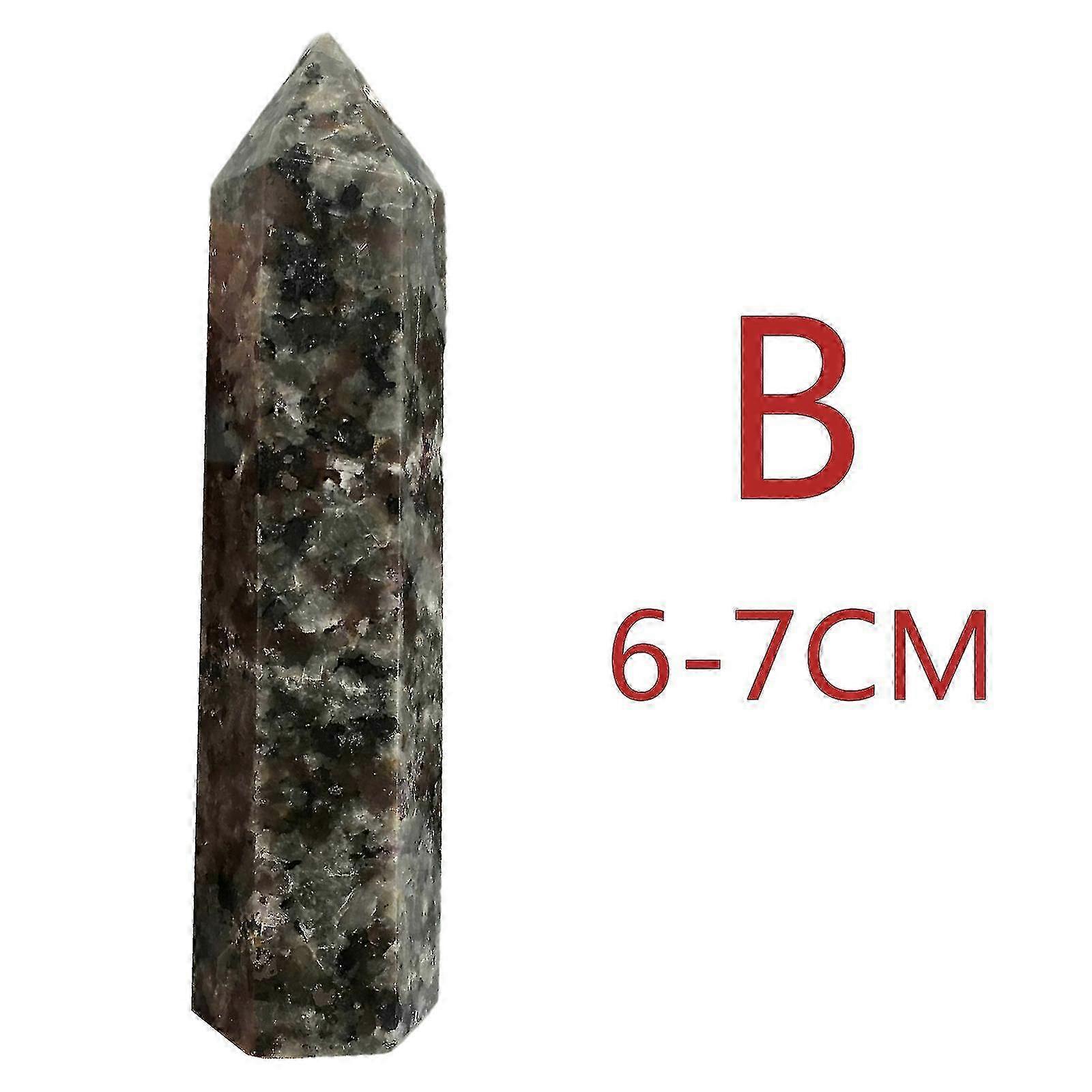 A++ Natural Yooperlite Quartz Obelisk Crystal Point Wand for Reiki Healing 4-10cm