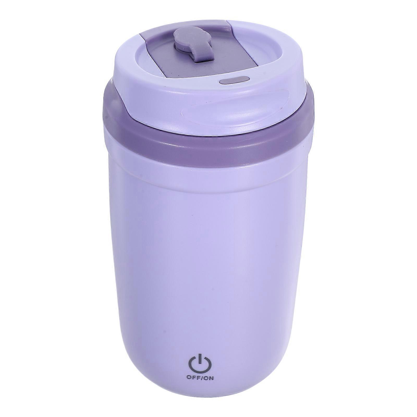 Automatic Stirring Coffee Cups Electric Shaker For Outdoor Activities 400ml Design Lavender 1Pack