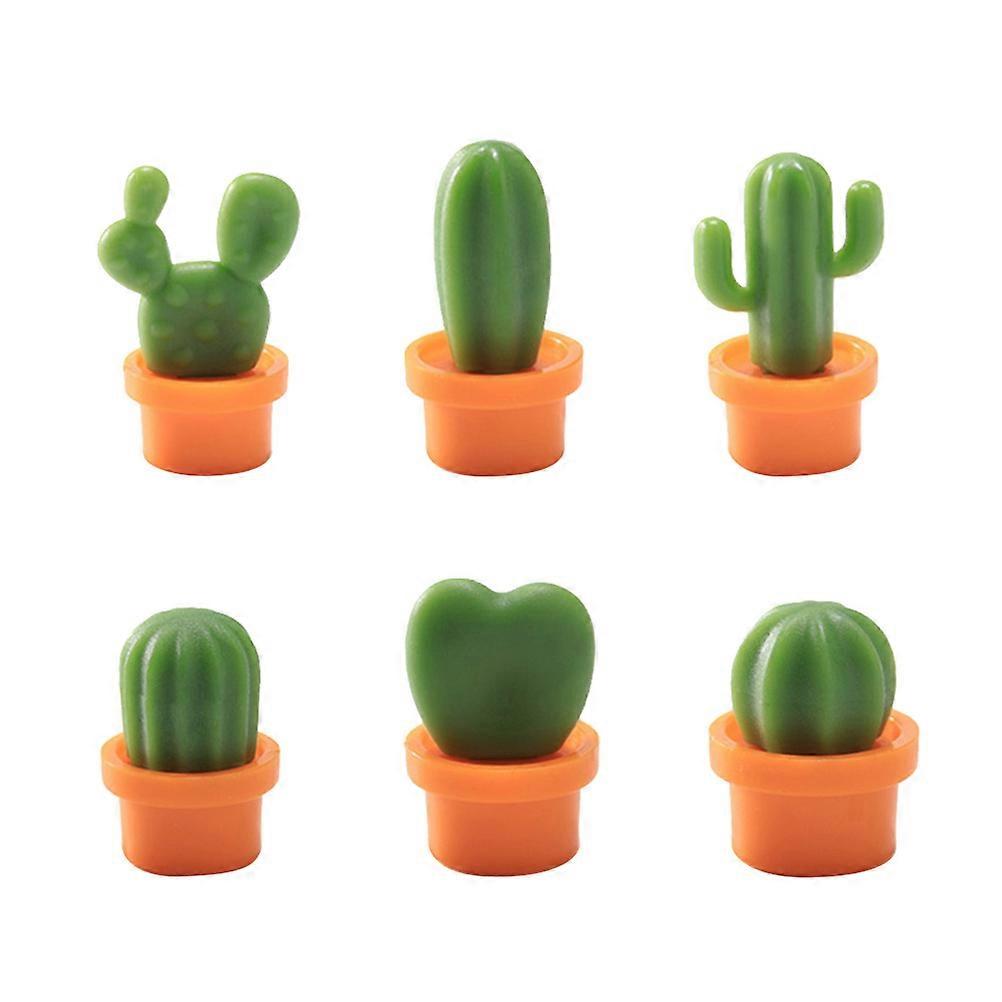 Kitchen Refrigerator Accessories Creative Fridge Magnets Whiteboard Magnets 6Pcs