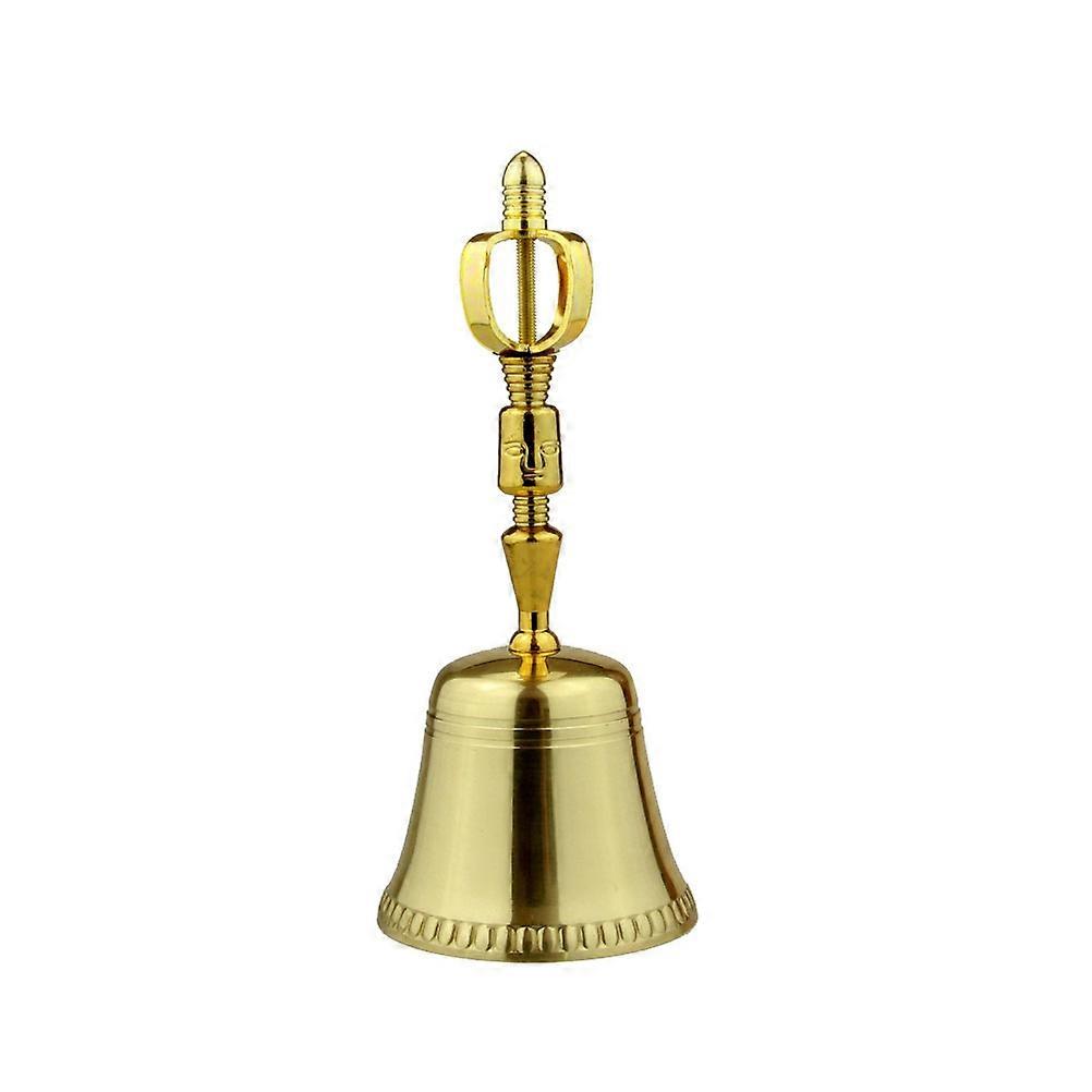 Creative Copper Handbell .8*18cm Hotel Reception Decoration 1Set