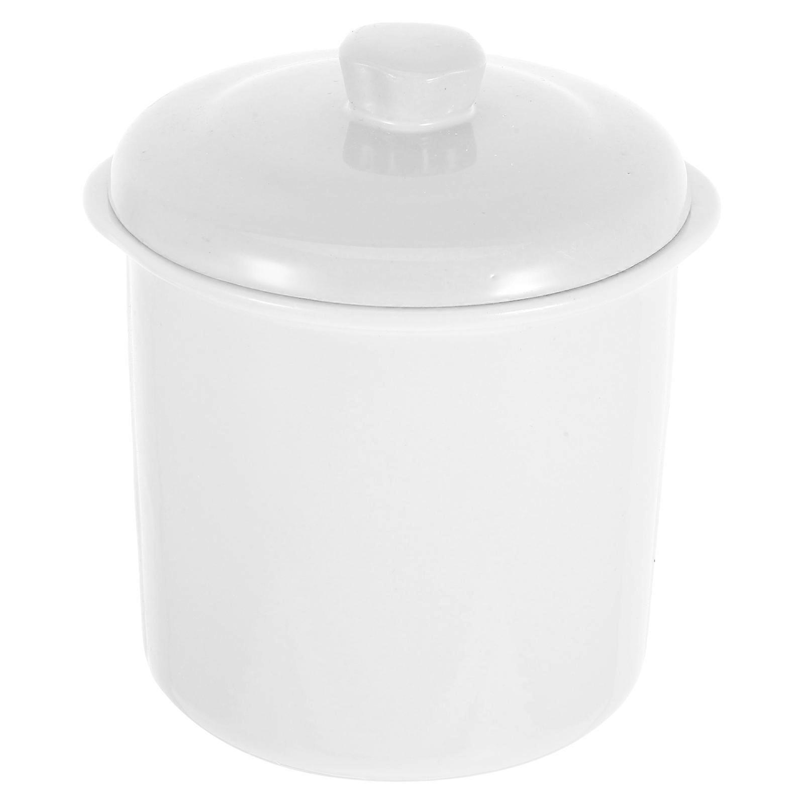 French Style Ceramic Butter Dish With Lid For Dining Experience 4.3×4.1×3.8in 1Set