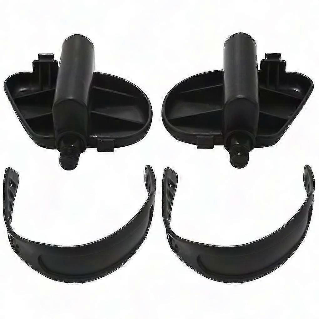 1 Pair Widened Exercise Bike Pedals for Stationary Bikes at Home