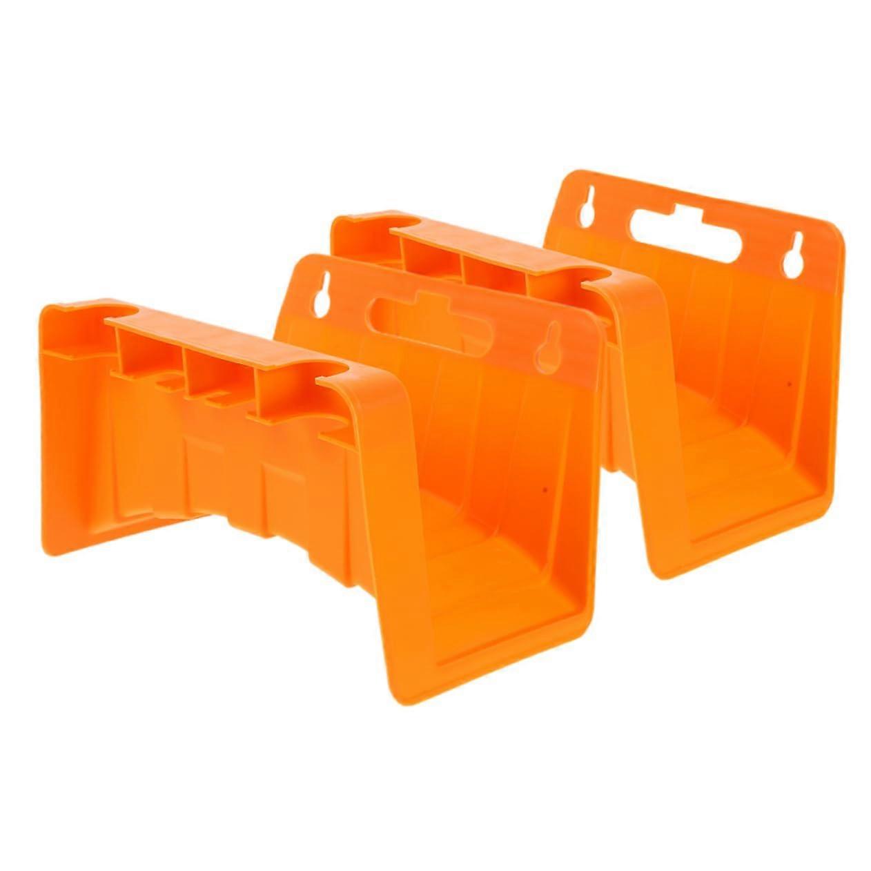 2 Pieces Garden Hose Holder, Durable Material WallMountable Hose Hanger for Efficient Garden Irrigation, Storage for Water Hoses.