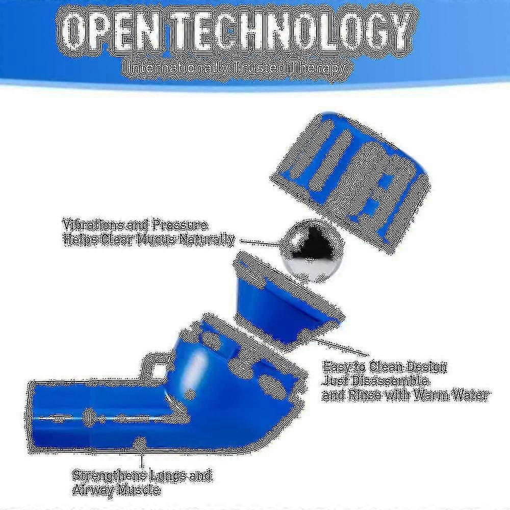 Lung Exerciser & Mucus Remover - Naturally Clear Mucus With The Breathing Exerciser Deviceg