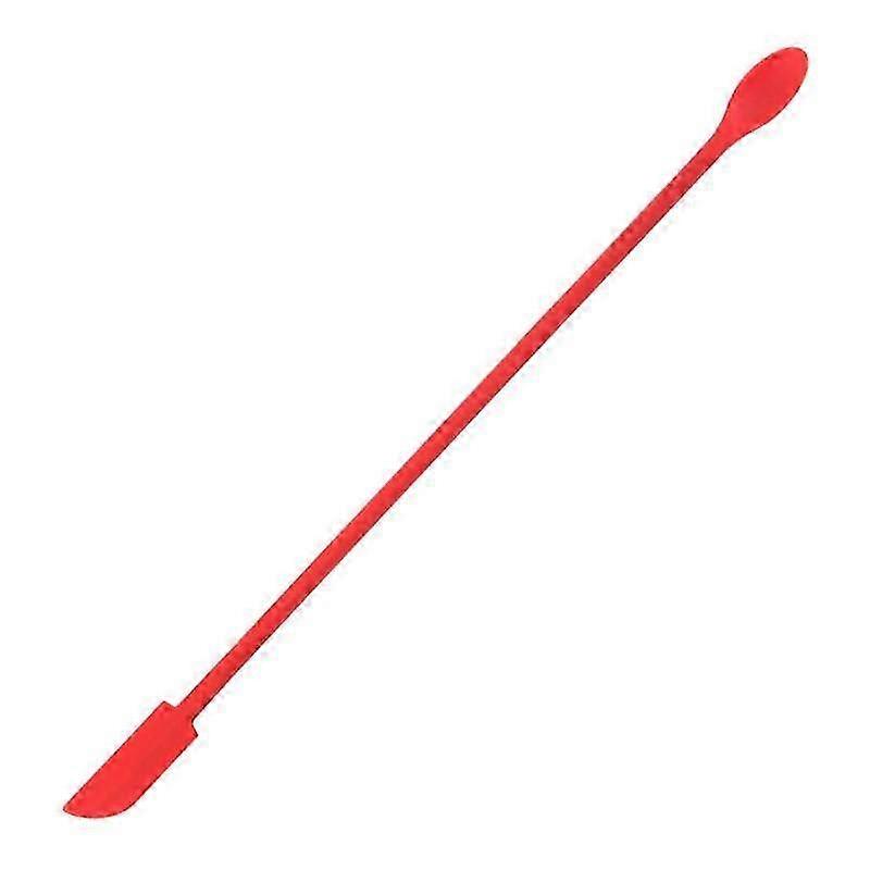 Set of 1 Small Silicone Spatula - Multi-Purpose Mini Scraper for Kitchen Jams, Cosmetics, Makeup, & Lip Gloss Application