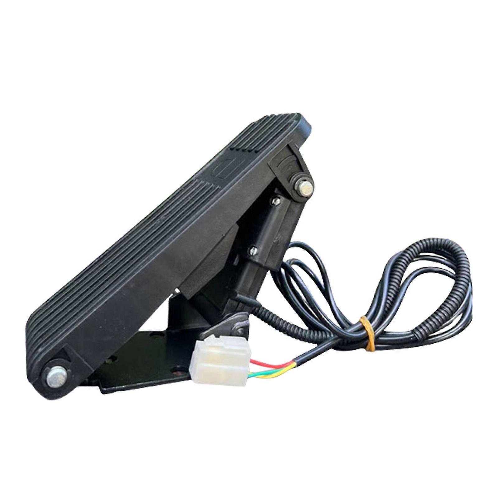Universal Electric Throttle Accelerator Throttle Speed Controller Replacement Speed Control Pedal Foot Pedal 140cm Cable Multicolor