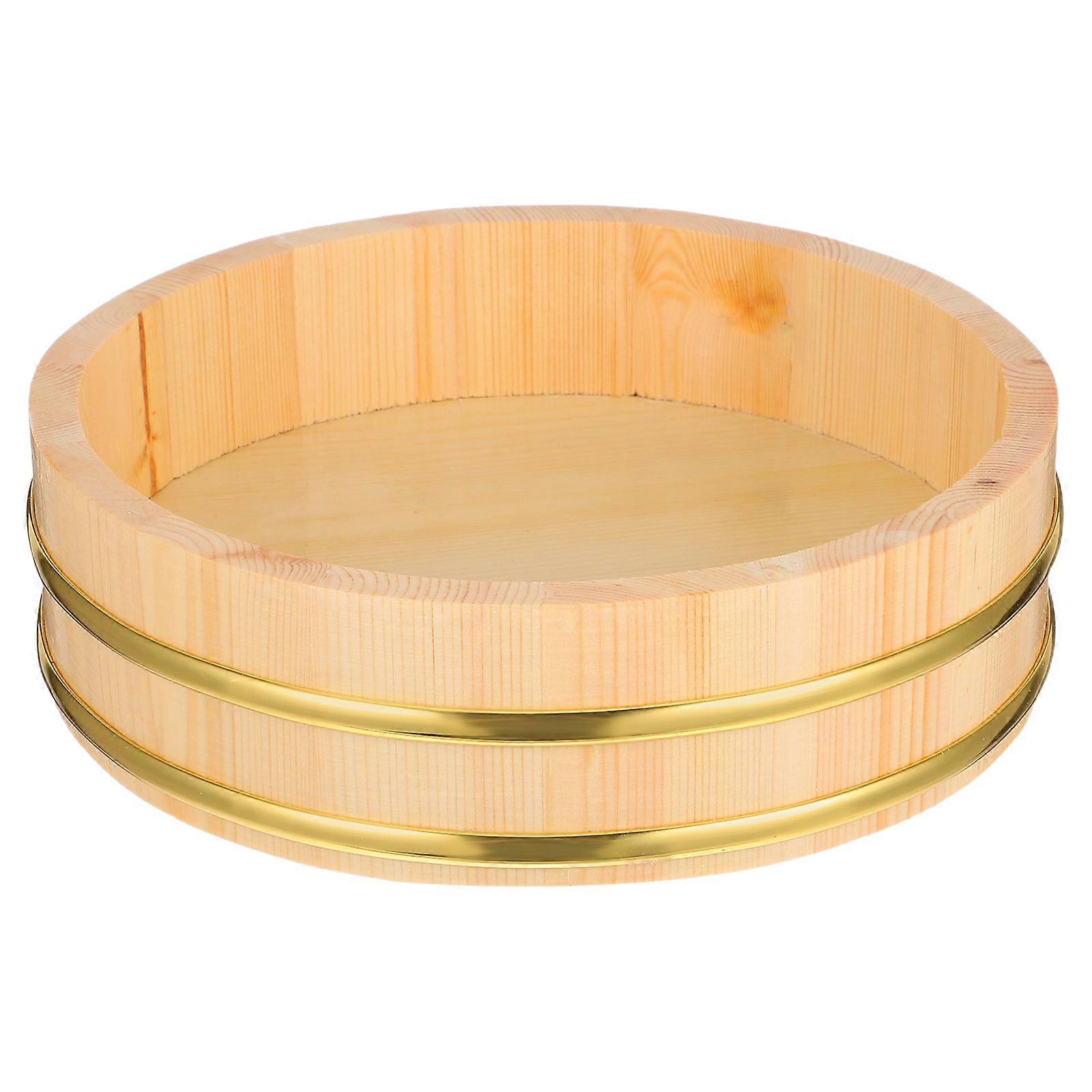 Multi Sushi Bucket for Food Storage with Smooth Surface Easy to Clean Made of Synthetic Material 7.5 x 7.5 x 7 inches