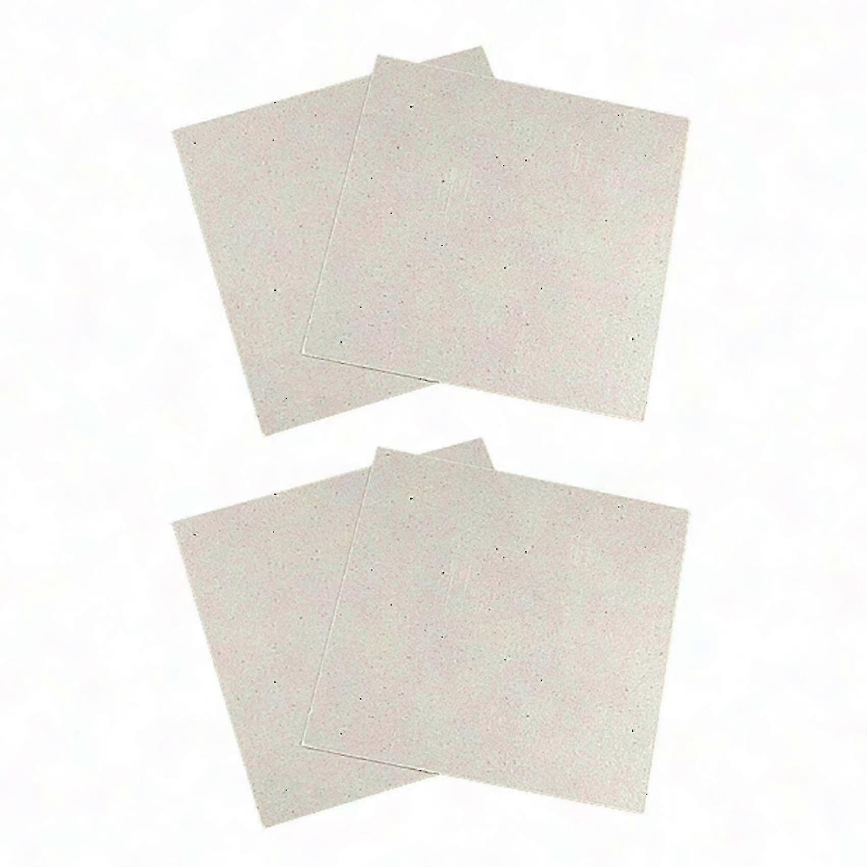 4x 11x12cm Microwave Mica Replacement Discs for