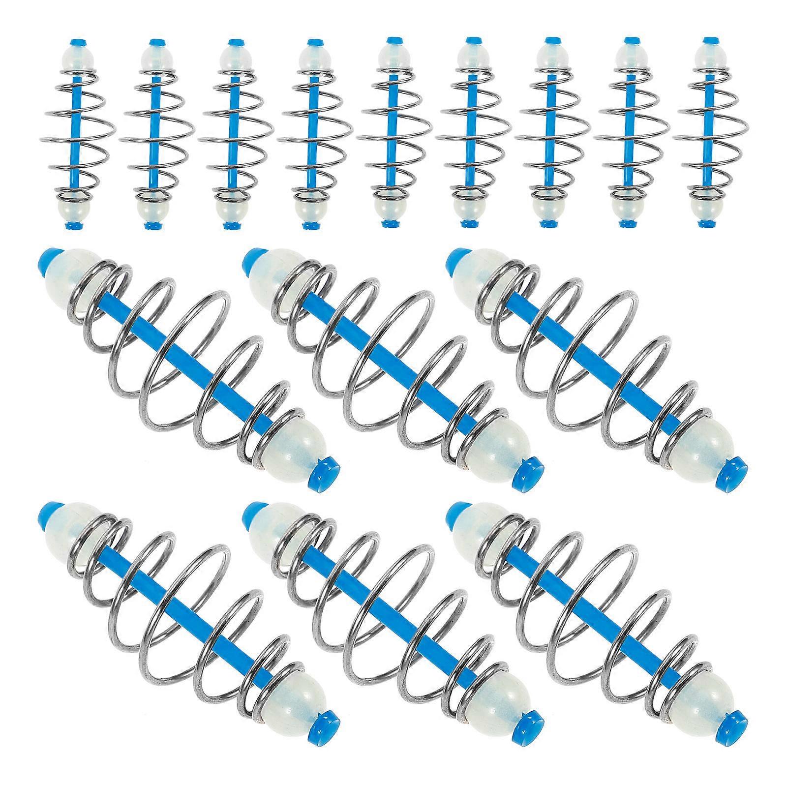 20pcs Portable Wear Resistant Bait Cages Lightweight Fishing Feeders for Carp Tackle Efficient Angling for Enthusiasts & Professionals