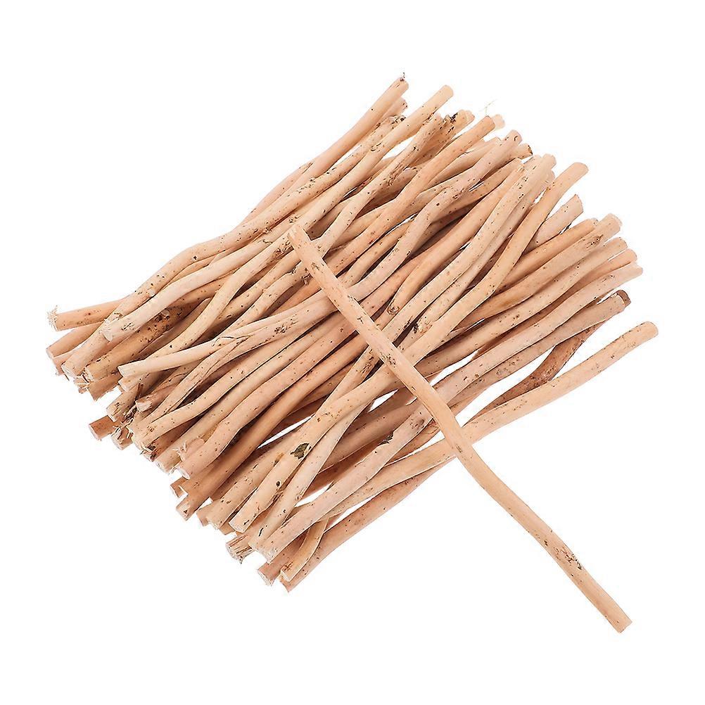 Natural Wood Branches for Decor Light Yellow Dried Birch Twigs Craft Essentials 50 Pieces