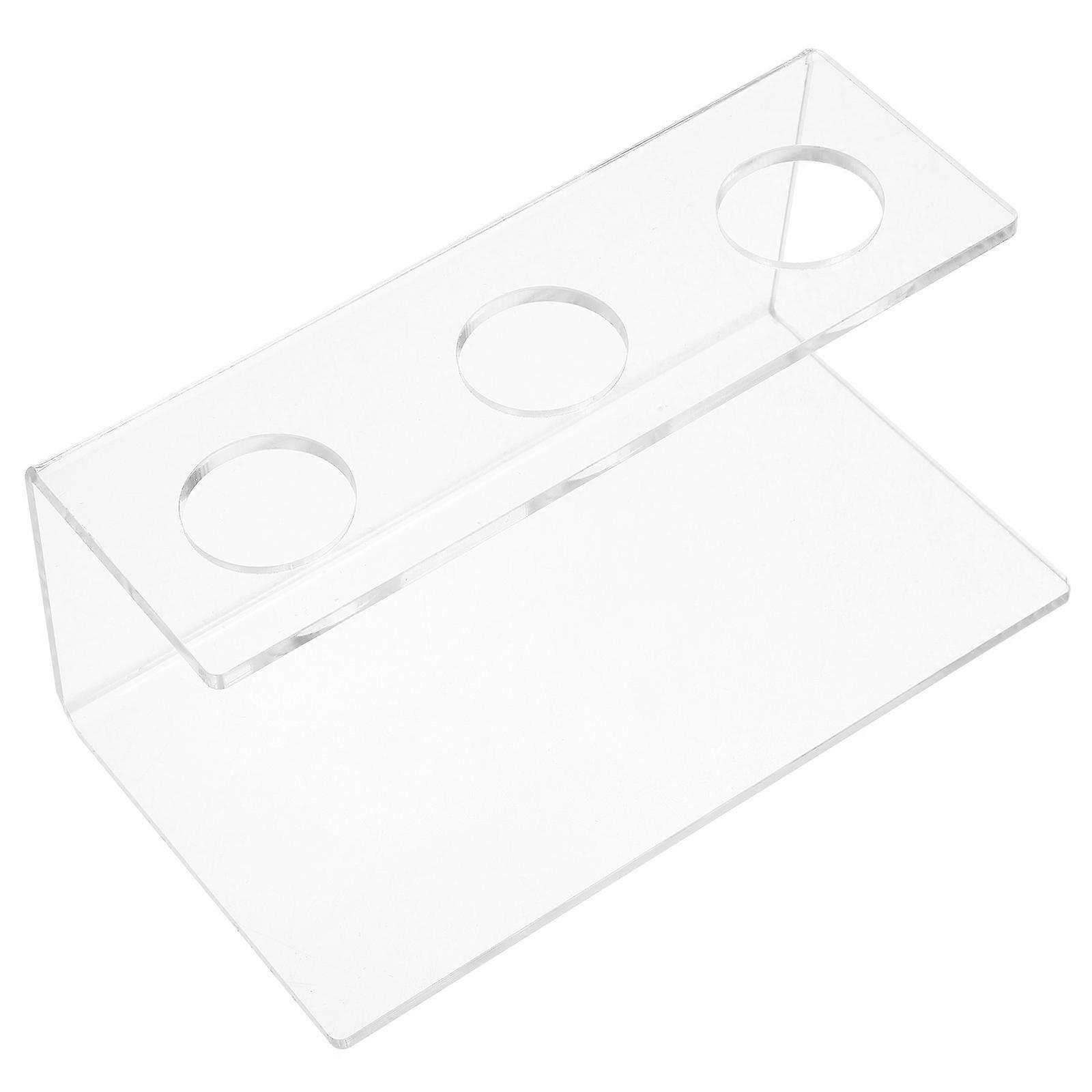 Cone Holder Stand Ice Cream Display Stands Clear Shelf For Dessert Tables Business Owners 1Set