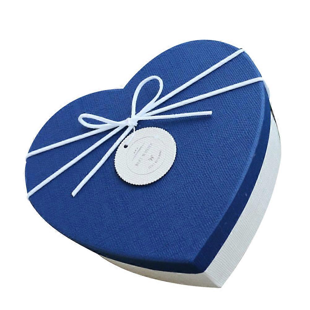 Heart Shaped Packing Case With Bowknot Design For Women Suitable For Valentine's Day And Anniversary 1Pc