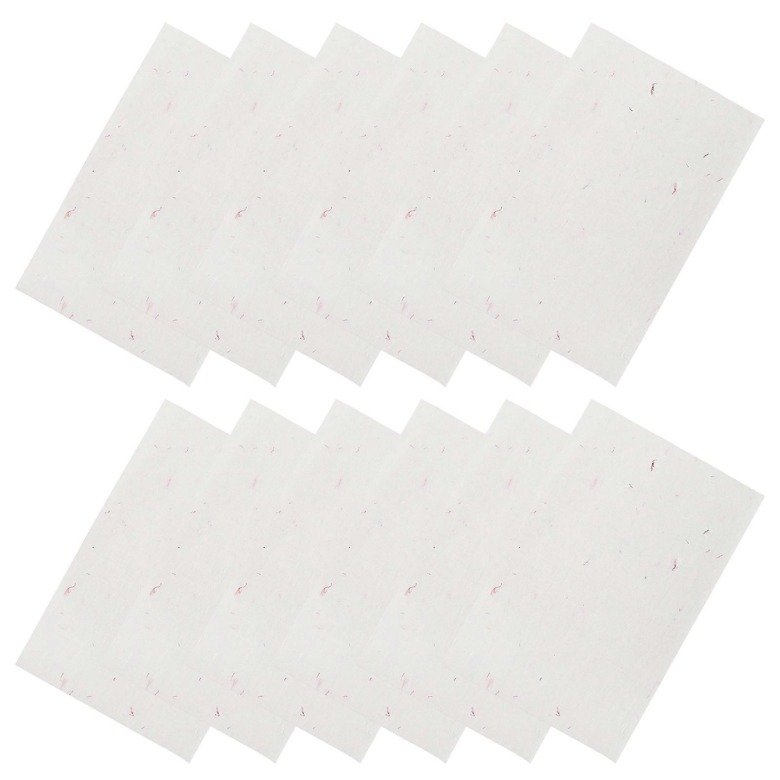 20 Sheets White Sumi Paper For Artists Ideal For Creative Projects And Long-term Preservation In Standard Size