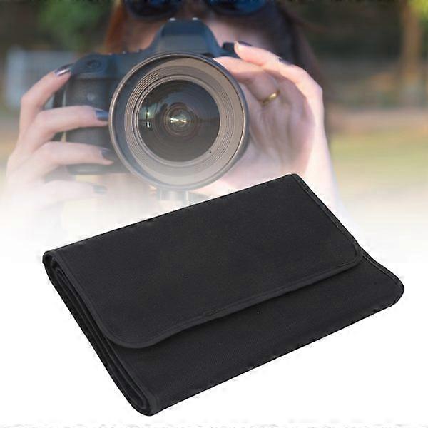 Collapsible Camera Lens Filter Wallet Case 10 Pockets Filter Bag for P Series Filter Pouch
