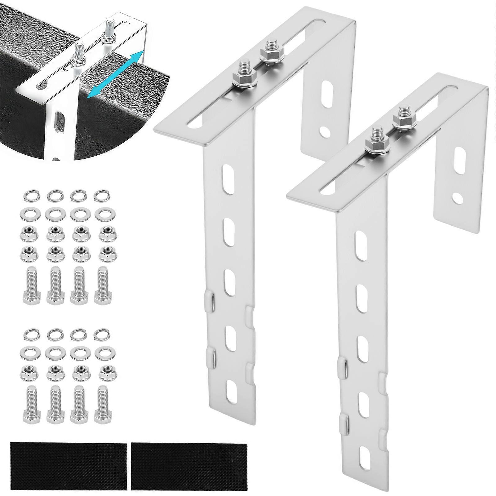 Photovoltaic Balcony Bracket Right Angle Hook  2-Pack