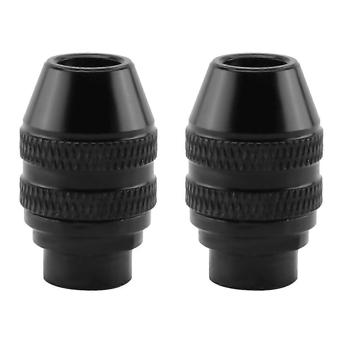 2pcs Multi Quick Change Keyless Chuck Universal Chuck Replacement For Dremel 4486 Rotary Tools 3000