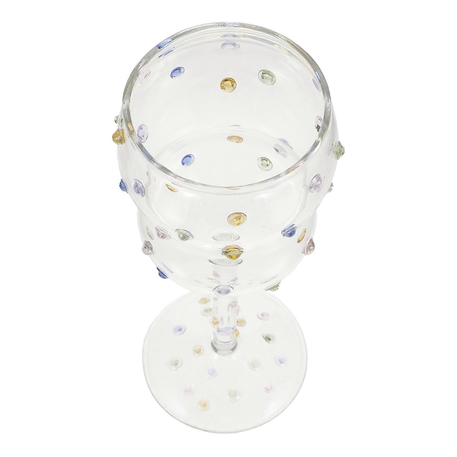 Decorative Stemmed Goblet For Daily Use And Events In 19.4x7cm Size With Design And Temperature Retention Function Of 1Set