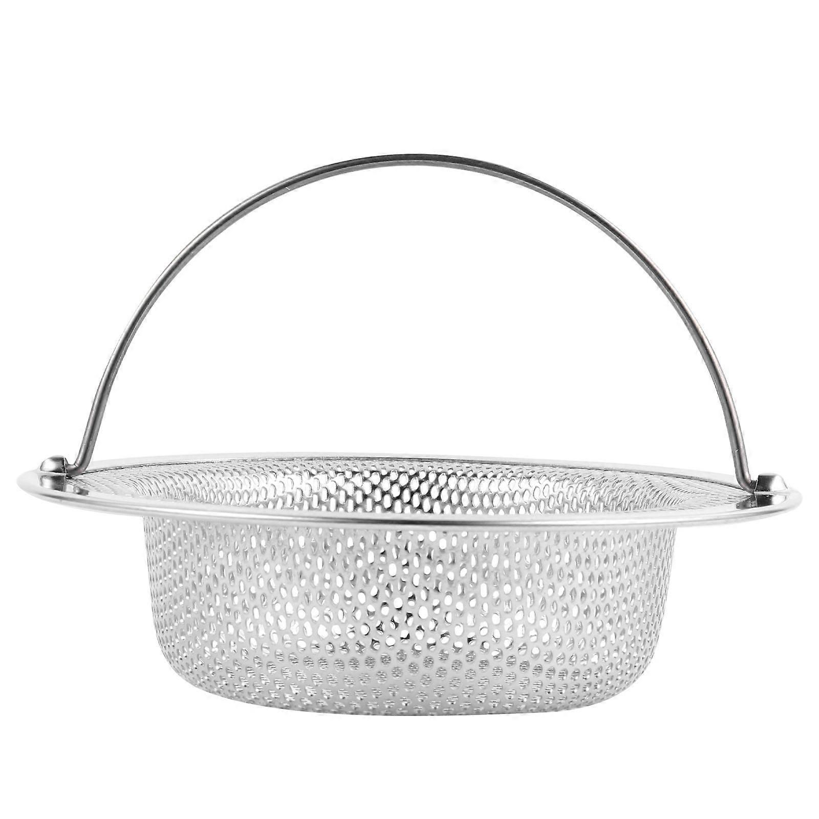 Stainless Steel Sink Stopper Mesh Strainer For Floor Drain Application 11X8Cm Food Particle Blocker 1Pcs