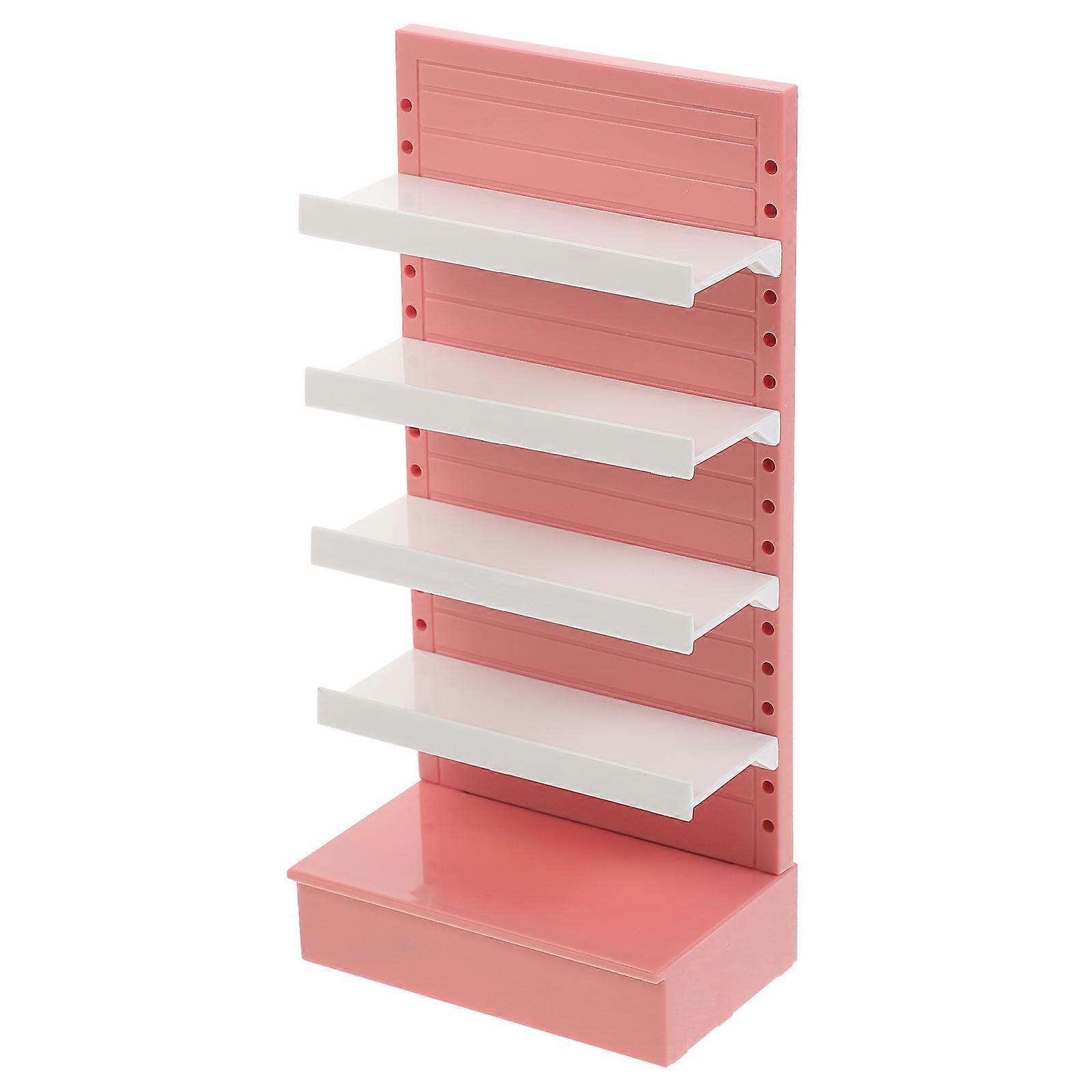 Miniature Grocery Shop Model 1 Set Goods Storage Display Shelf Stall Model