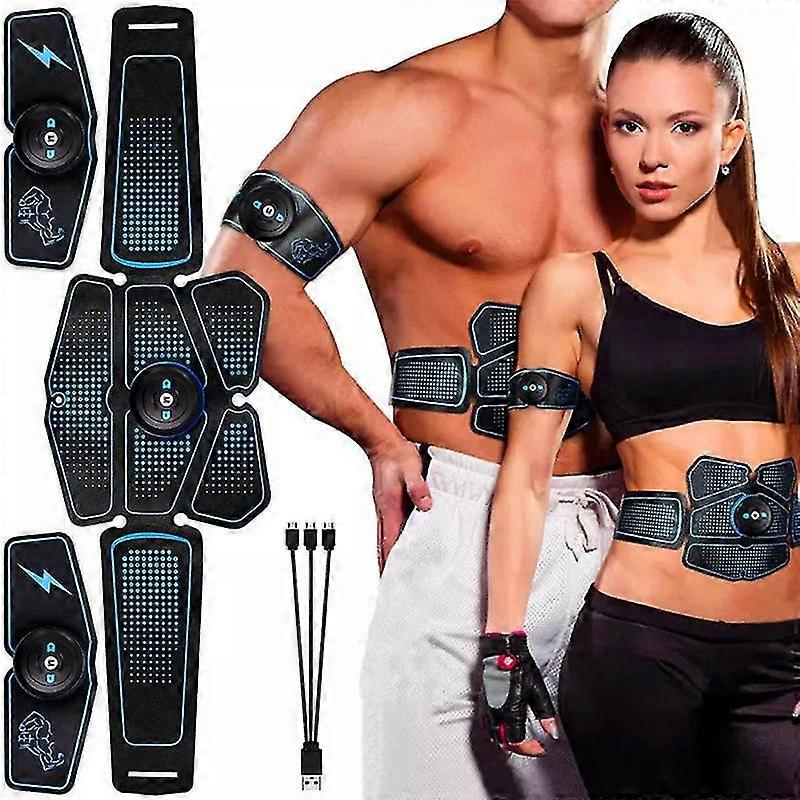 EMS muscle stimulator for waist training and abs toning