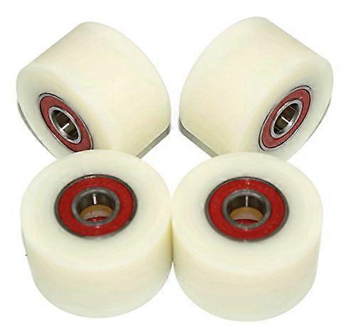 Pack of 2 (4 x 50 mm with Nylon, Made in the EU, 30 mm Wide 12 mm Bearing, 4)