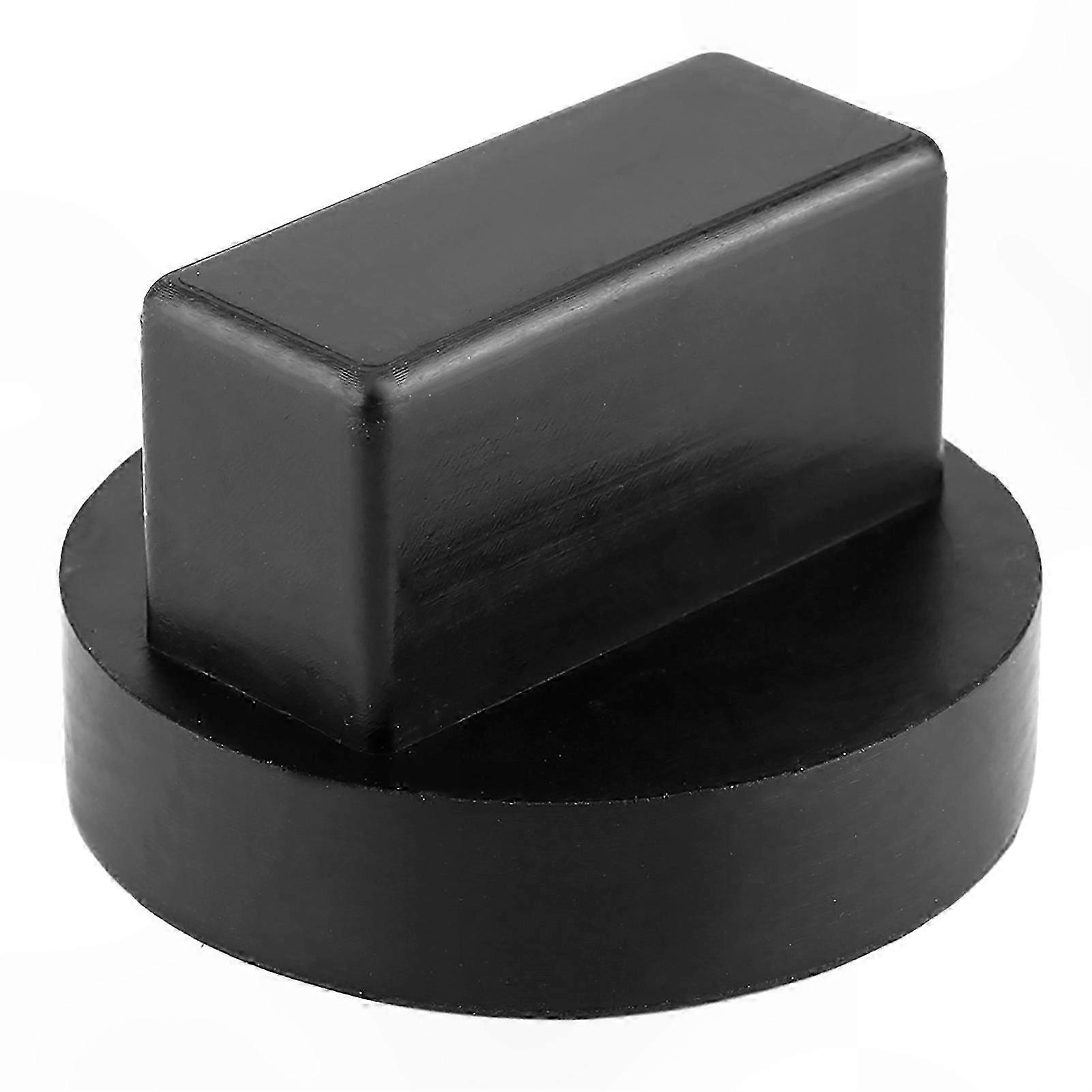 Universal Car Jack Support Adapter with Rubber Pad for Enhanced Frame Rail Flooring