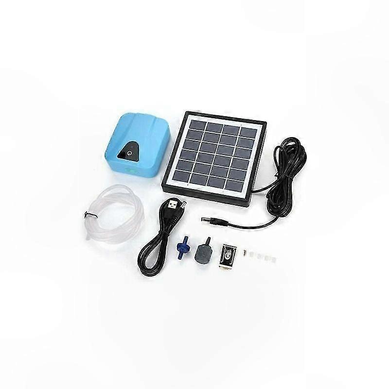 Solar-Powered Pond Aerator, 2L/Min Oxygen Pump for Garden Ponds and Aquariums, Efficient Water Aeration Solution