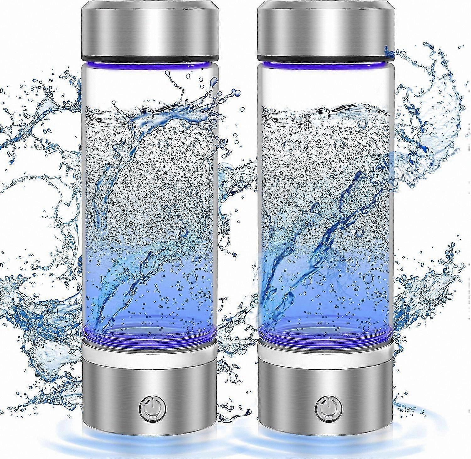 Portable Hydrogen Water Bottle, Rich Ionizer Generator Machine, Health Cup with Up to 1600PPB for Enhanced Hydration and Wellness Solution