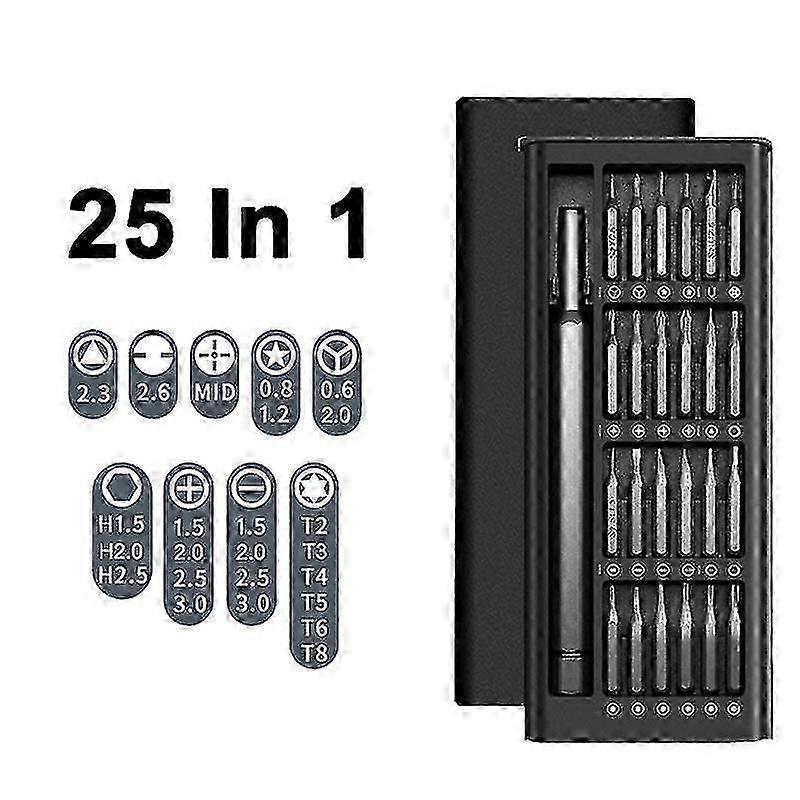 Acssart Screwdriver, Magnetic Repair Tool Kit, Mini Electric Screwdriver