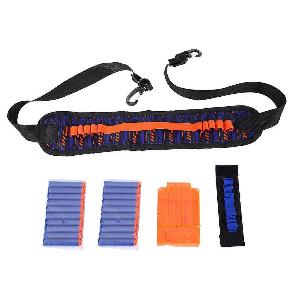 Tactics Shoulder Strap Storage Belt with Soft Bullet Clip Wristband