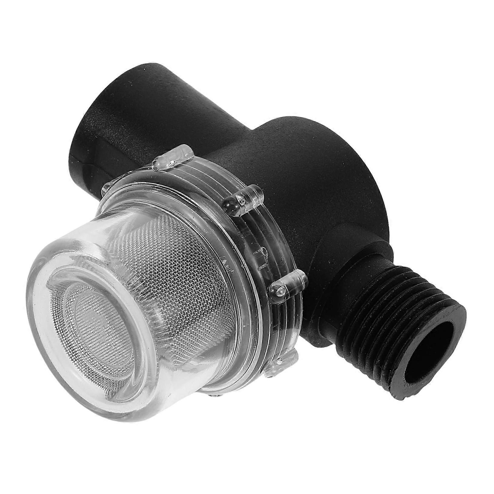 Water Pump Filter Strainer Mesh Inline Filter for RVs Lightweight Design Easy Installation extends Pump Life